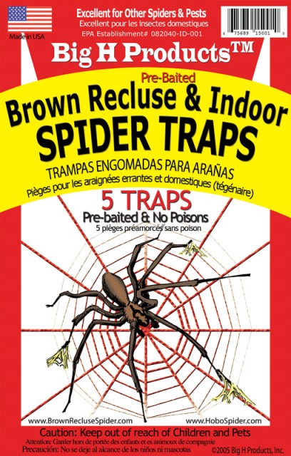 ACEBR15001 Brown Recluse & Indoor Spider Traps - pack of 12