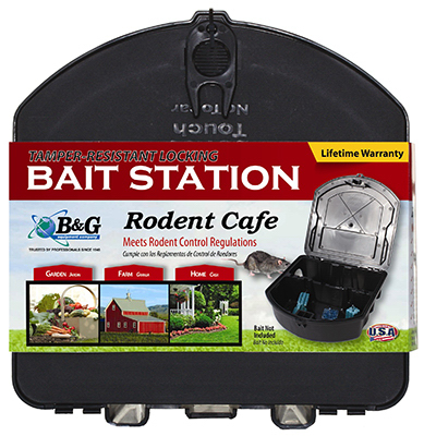 B & G Equipment 25000261 Tamper Resistant Rodent Bait Station